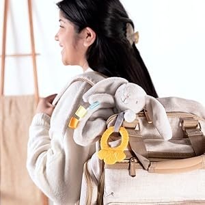 INGENUITY plīša zaķītis – zobgrauznis Cozy Sylvi, 17302 