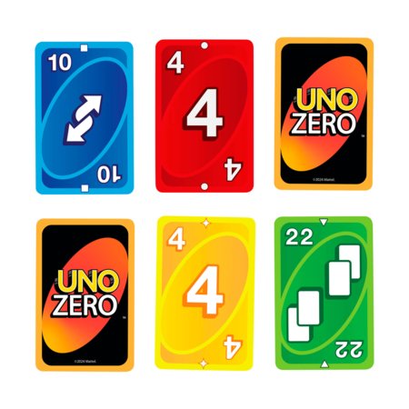 MATTEL GAMES UNO kārtis Zero, JHH48 