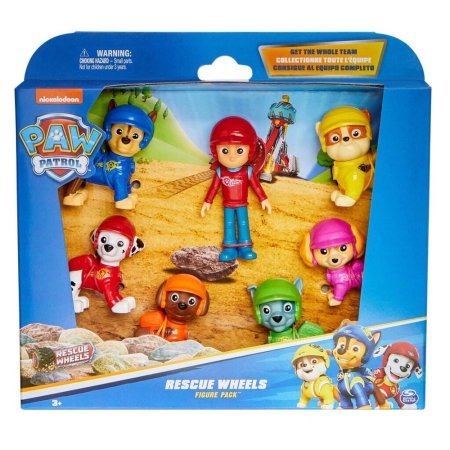 PAW PATROL figūriņu komplekts  Rescue Wheels Giftpack, 7vnt., 6070443 