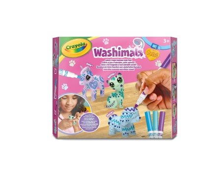 CRAYOLA radošais komplekts Washimals Pastel Pets, 74-7511 