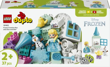 10462 LEGO® DUPLO® | Disney Frozen Ledus sirds radošā kārba ar Elzu un Olafu 