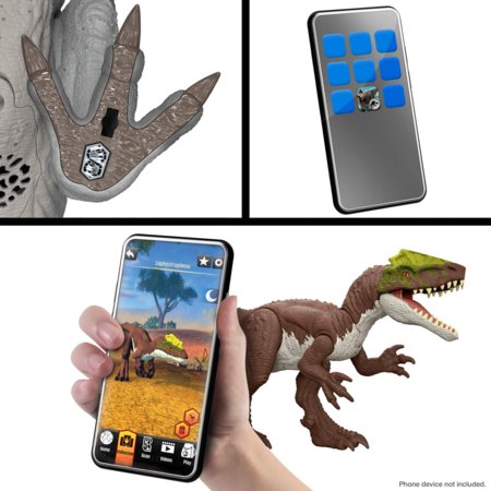 JURASSIC WORLD 1:32 interaktīvs Carnotaurus dinozaurs, JKG85 