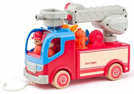 WOODY ugunsdzēsēju automašīna ar skaņām un gaismām, 02192052 