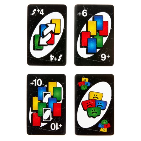 MATTEL GAMES UNO kārtis No Mercy, HWV18 