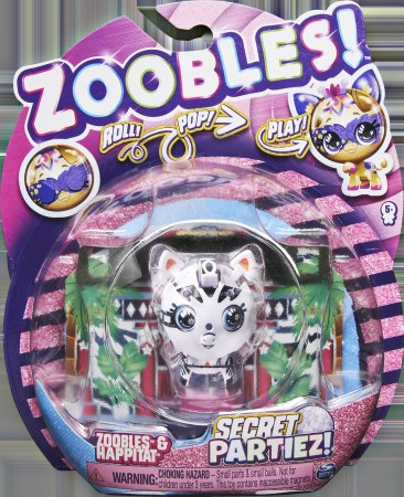 ZOOBLES figūra Animals Secret Partiez, 2. sērija, asort, 6061944 6061944