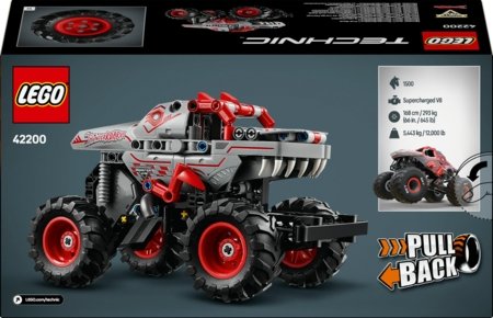 42200 LEGO® Technic Atvelkams Monster Jam™ ThunderROARus™ 