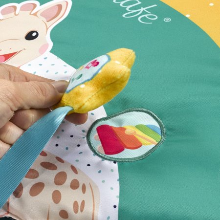 VULLI pieskārienu un rotaļu grāmata Sofija žirafe,  3m.+ 230852 230852