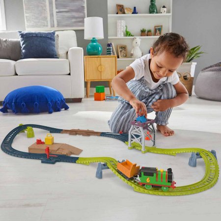 THOMAS & FRIENDS kāpurķēžu komplekts ar motorizētu lokomotīvi, HGY78 HGY78