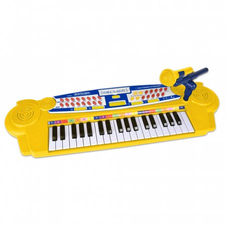 BONTEMPI 37 taustiņu elektroniskā tastatūra ar mikrofonu, 12 3735 12 3735