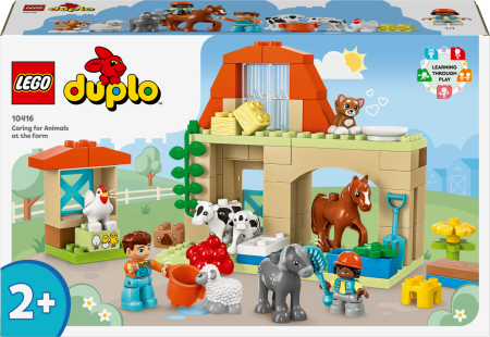 10416 LEGO® DUPLO Town Dzīvnieku Kopšana Lauku Sētā 