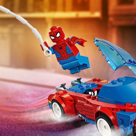 76279 LEGO® Super Heroes Marvel Zirnekļcilvēka Sacīkšu Auto Un Venom Zaļais Goblins 