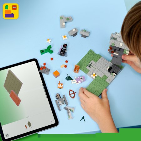21586 LEGO® Minecraft® Bālais dārzs 