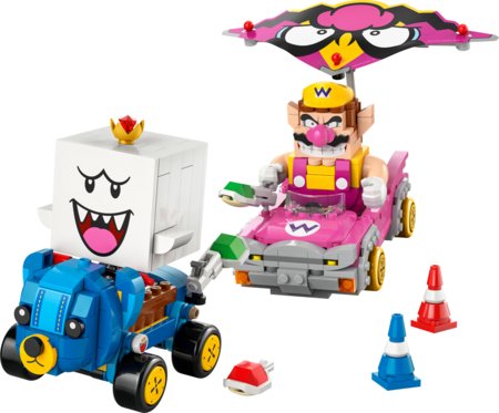 72038 LEGO® Super Mario Mario Kart™ – Wario un King Boo 
