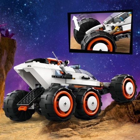 60431 LEGO® City  Kosmosa Pētnieks-Visurgājējs Un Citplanētiešu Dzīve 