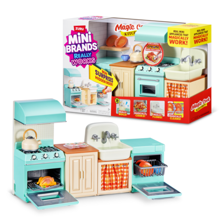 MINI BRANDS miniatūru komplekts Magic Cook Kitchen, 77858 