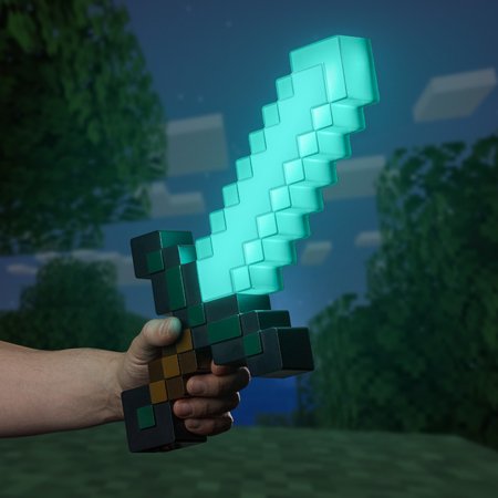 PALADONE MINECRAFT  lampa-Dimanta zobens, PP12711MCF 