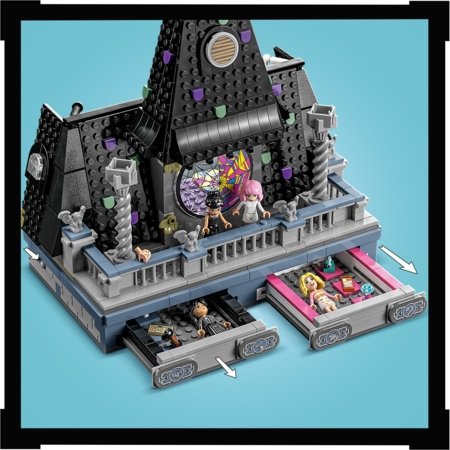 76781 LEGO® Wednesday Wednesday un Enid kopmītnes istaba 