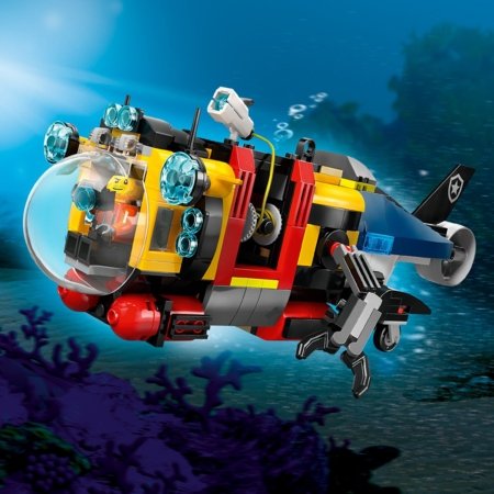 60462 LEGO® City Great Vehicles Helikoptera, ugunsdzēsēju auto un zemūdenes komplekts 