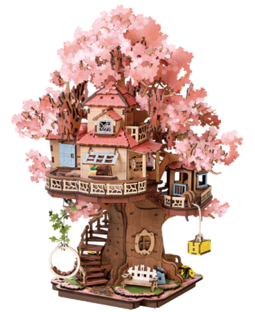 ROLIFE koka konstruktors Sakuru koka namiņš, TGS04 