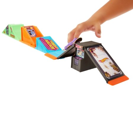 HOT WHEELS pirkstu skrituļdēļa trase kritiens asort., HGT91 HGT91