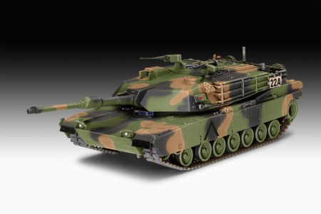 REVELL auto modelis M1A1 AIM(SA)/ M1A2 Abrams, 63346 