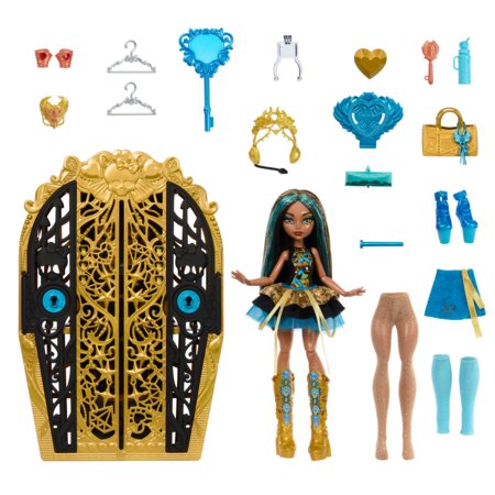 MONSTER HIGH Spocīgie noslēpumi monstru mistērija Kleo, HXH86 