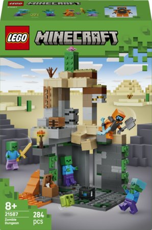 21587 LEGO® Minecraft® Zombiju pazemes cietums 