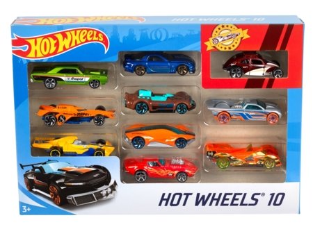 HOT WHEELS mašīnas 10-paka, 54886 