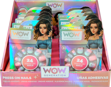 WOW GENERATION prese uz nagiem, 24 gab., WOW00019 