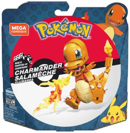 MEGA CONSTRUX POKEMON būvē un rādi Charmander, GKY96 GKY96