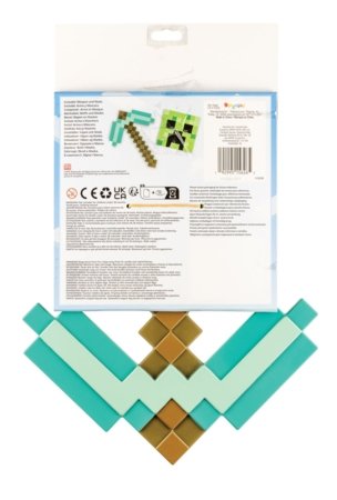 DISGUISE rotaļu cirvis un maska MINECRAFT, 156269-15L-6 