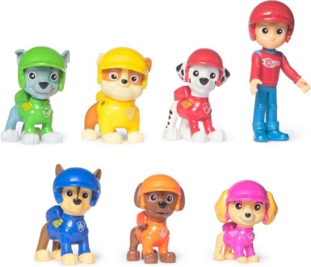 PAW PATROL figūriņu komplekts  Rescue Wheels Giftpack, 7vnt., 6070443 