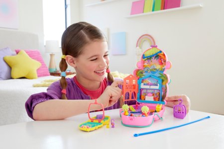 POLLY POCKET komplekts pērtiķis, HWP04 