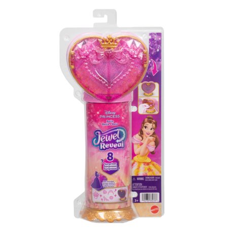 DISNEY Princešu Jewel Reveal Bellas pārsteigums, JHL51 