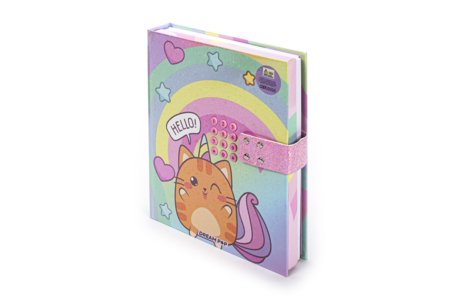 DREAM POP dienasgrāmata ar kodu, vienradzis, K30300-33017 