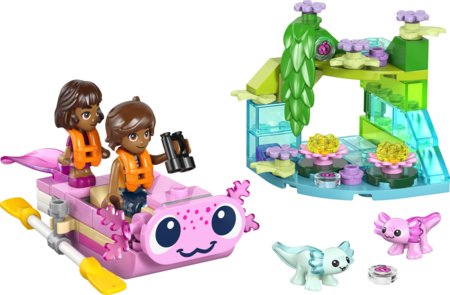42681 LEGO® Friends Piedzīvojumu laiva – aksolotls 