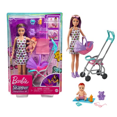 BARBIE Lelle Skipera bērnu aukle, GXT34 GXT34