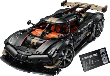 42232 LEGO® Technic Koenigsegg Sadair's Spear mega auto 