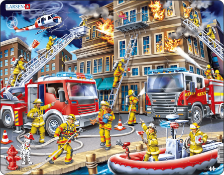 LARSEN puzle Fireman, maxi, 45 gab., US21 