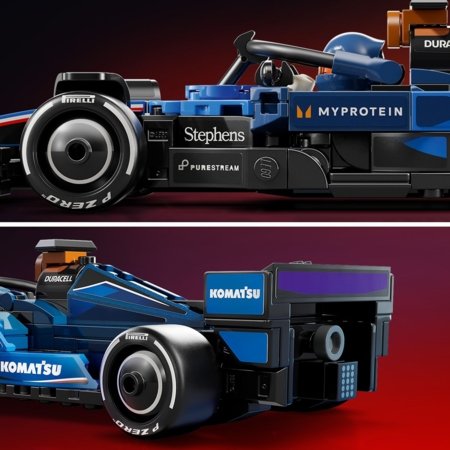 77249 LEGO® Speed Champions Williams Racing FW46 F1® sacīkšu auto 