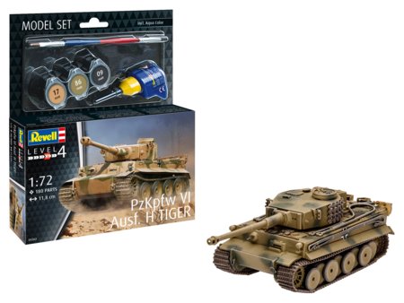 REVELL auto modelis PzKpfw VI Ausf. H Tiger, 63262 