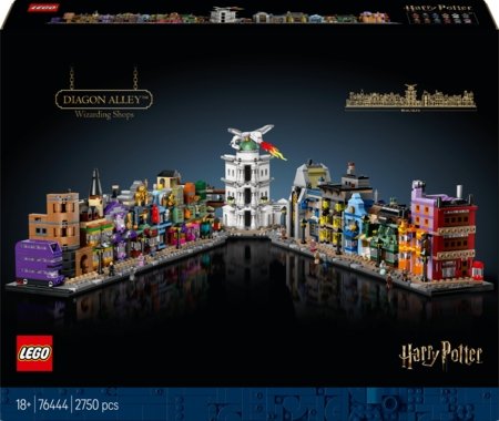 76444 LEGO® Harry Potter™ Diagonalejas burvju veikali 
