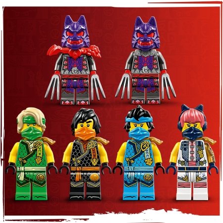 71820 LEGO® NINJAGO® Ninzju komandas apvienotais transportlīdzeklis 