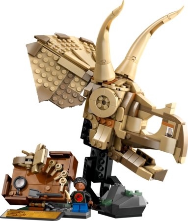 76969 LEGO® Jurassic World™ Dinozauru fosilijas: Triceratopa galvaskauss 