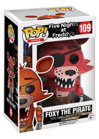 FUNKO POP! vinila figūriņa: Five Nights at Freddy’s - Foxy, 11032-PX-1C4 