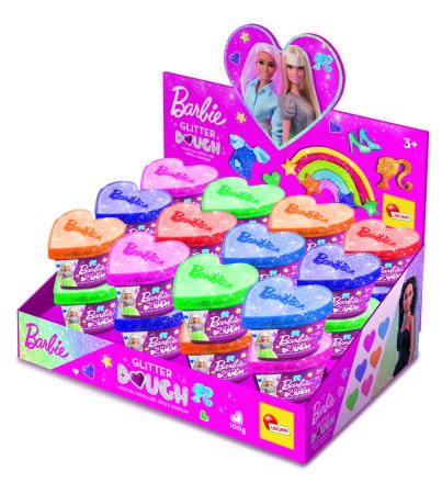 LISCIANI Barbie mirdzošā mīkla 100gr. sortiments, 88744 