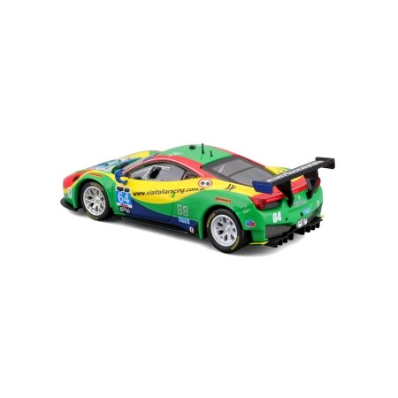 BBURAGO 1:43 Sacīkšu automašīnas modelis Ferrari 458 Italia GT3 2015, 18-36305 