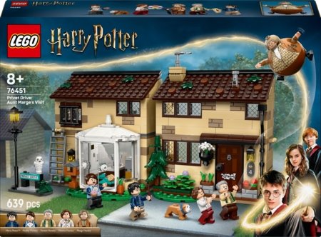 76451 LEGO® Harry Potter™ Dzīvžogu iela: tantes Mārdžas apciemojums 