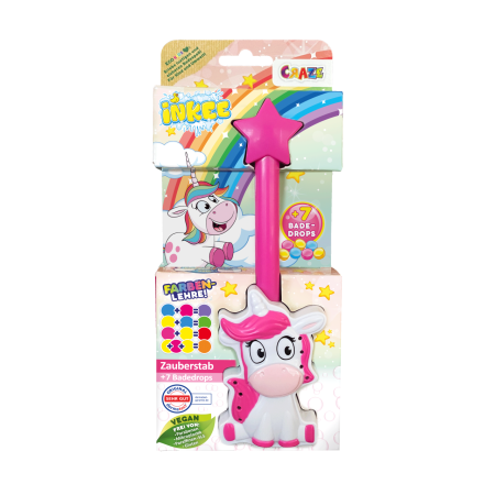 INKEE vannas rotaļlieta ar krāsu Wand Unicorn, 40478EN 