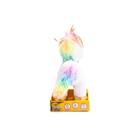 CRAYOLA krāsojama plīša rotaļlieta Color Me Plush - Unicorn, 4026316 
